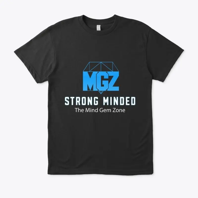 Strong Minded Gem - White Letters