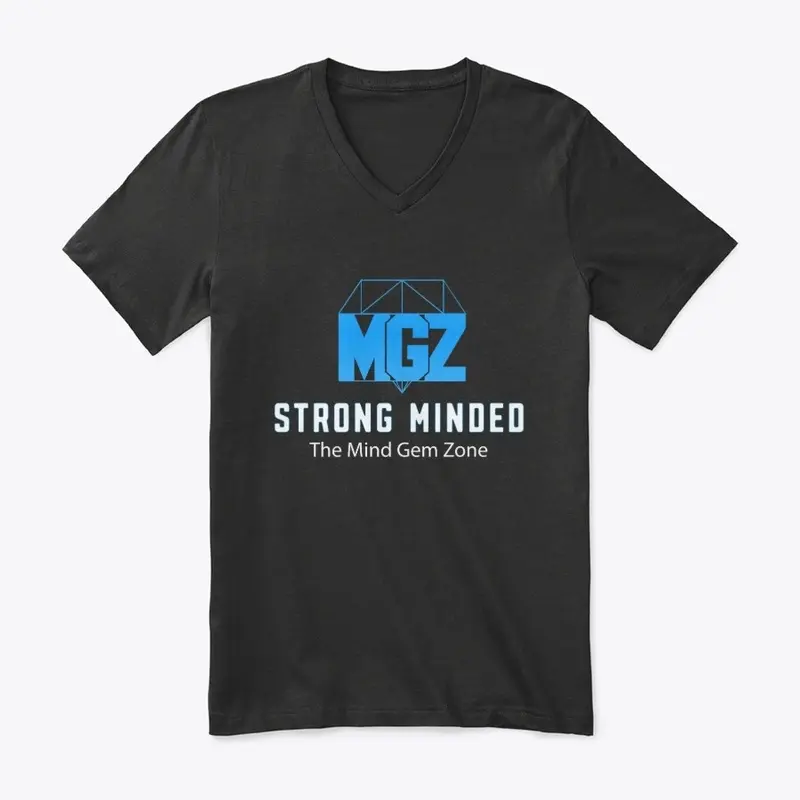 Strong Minded Gem - White Letters