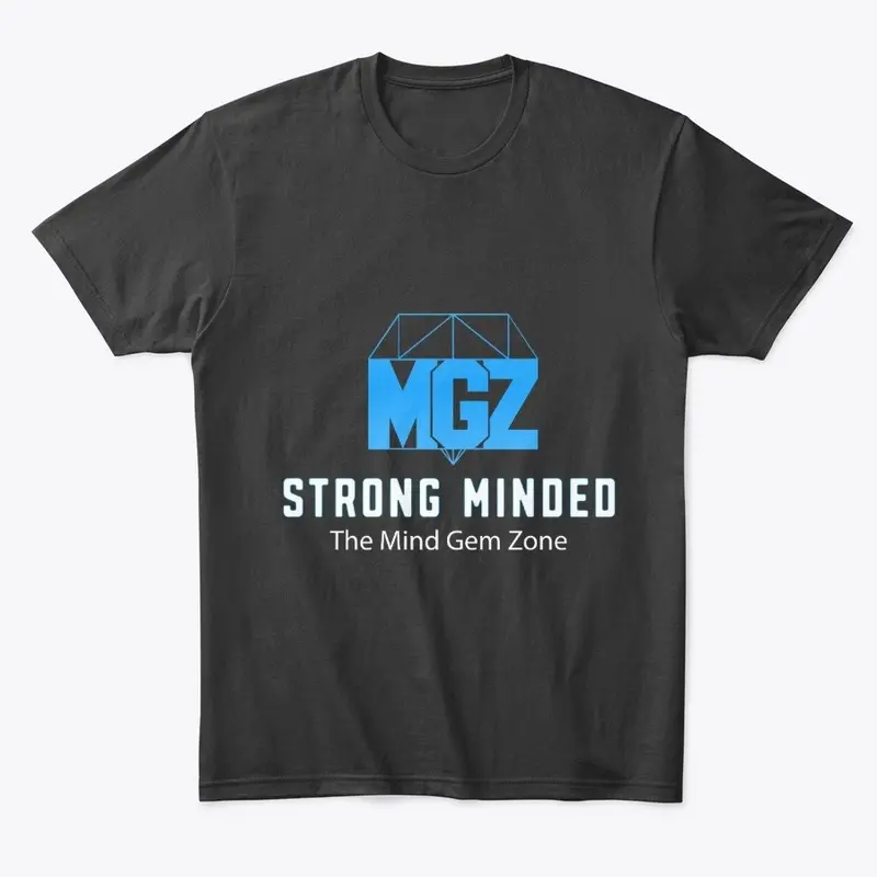 Strong Minded Gem - White Letters