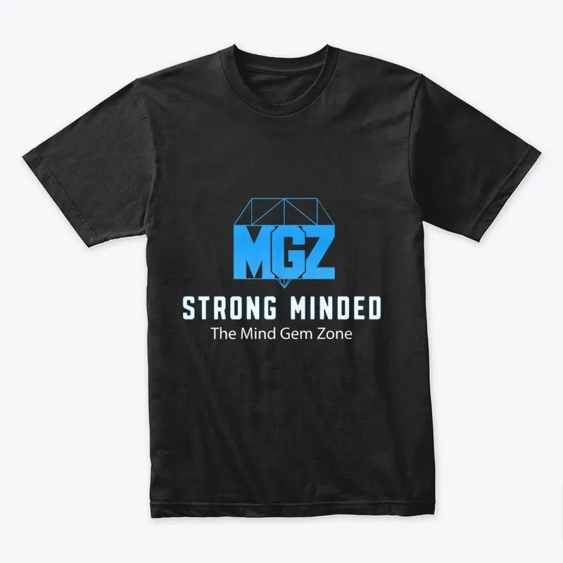 Strong Minded Gem - White Letters