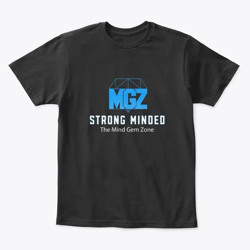 Strong Minded Gem - White Letters