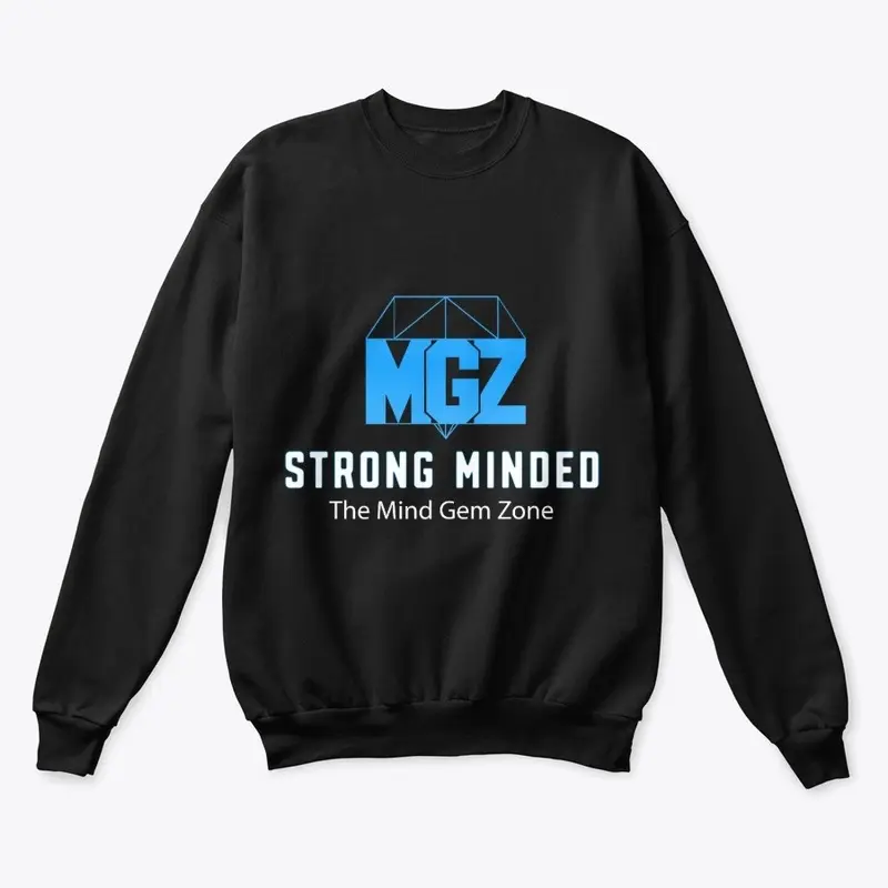 Strong Minded Gem - White Letters